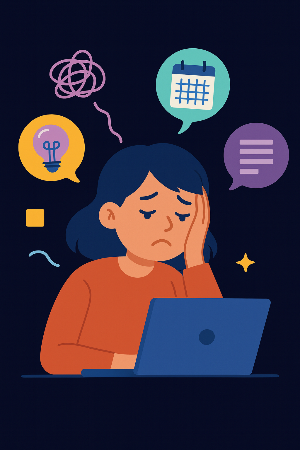 Student procrastination visualization